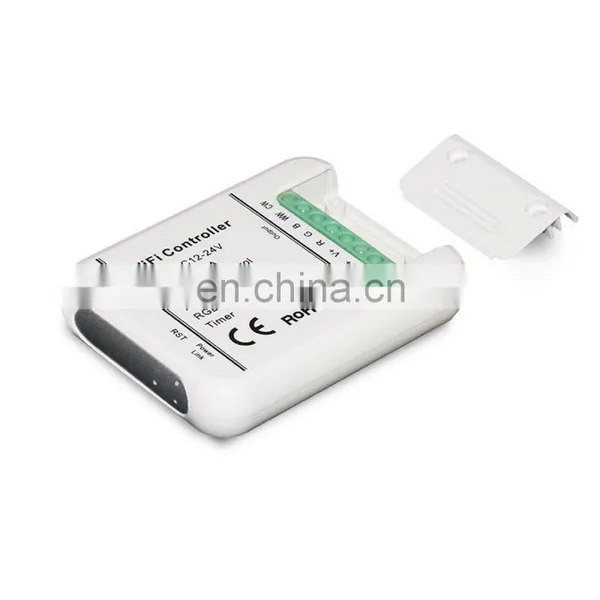 DC12-24V RGBW WW CW Led Strip 5 Channels Wifi Music LED Controller photo-3
