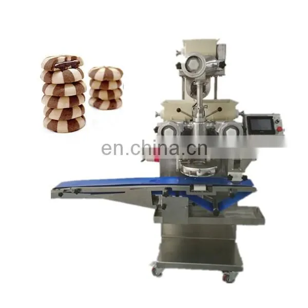 High Capacity Cookies Machine Filled Two Colors Encrusting Machine photo-2