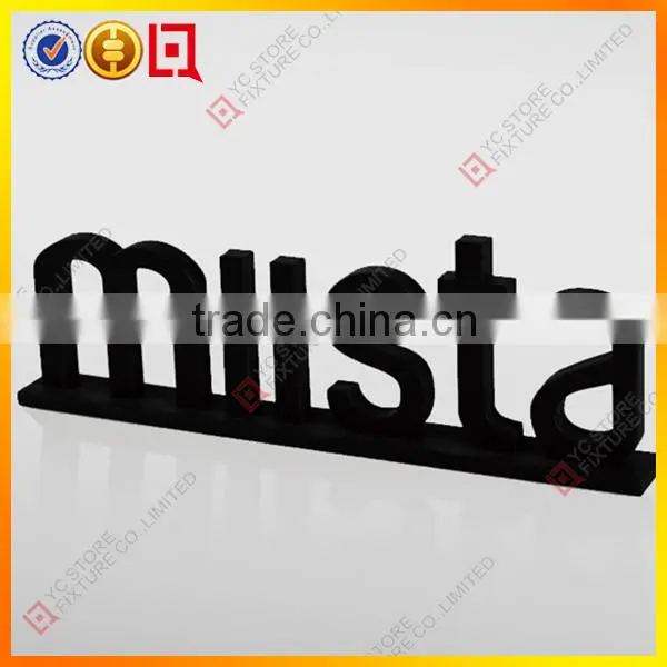 Customized Clear Solid Acrylic Brand Logo Block photo-6