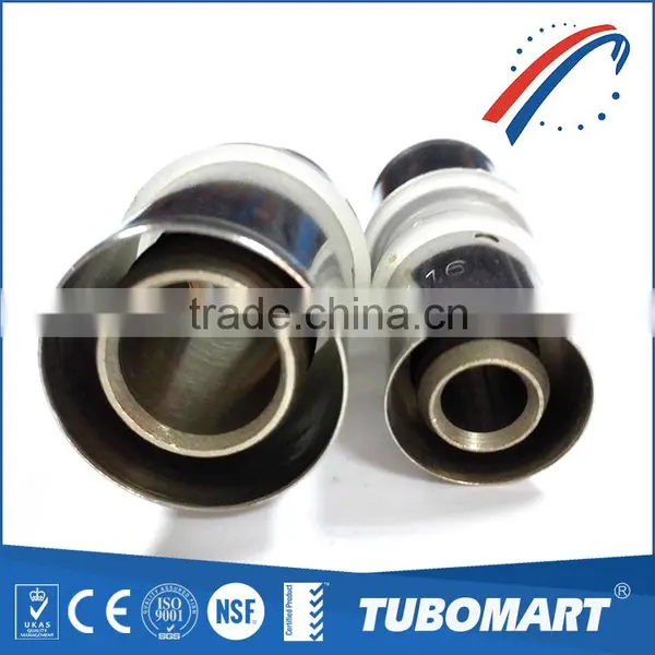 Home Heating Pipe System Brass Unequal Straight Fitting Pex Tubing Compression Union photo-4