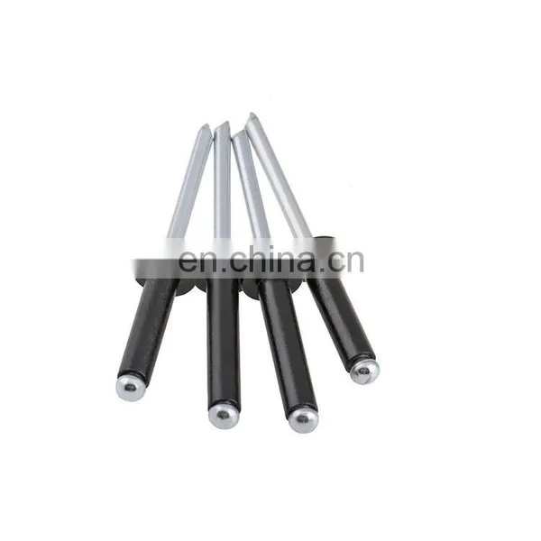 China Flat Domed Head Blind Pop Rivet Solid Steel Rivets Stainless Steel photo-2
