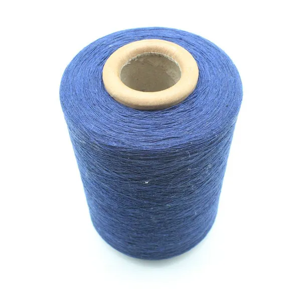 21s/1 Denim Yarns Recycled Polyester-cotton Open-end Spinning Yarn Manufacturers Wholesale