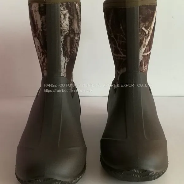 Outdoors Camo Women Neoprene Keep Warm Boot, Cheap Lady Neoprene Boots, Camo Neoprene Ladies Boots, Female Neoprene Shoes photo-2