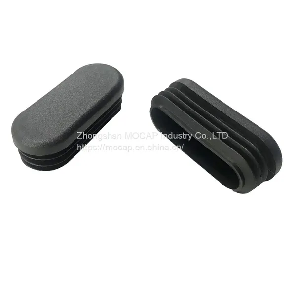 Plastic Furniture Oval Tube Plugs for Table Chair Desk Pipe photo-5