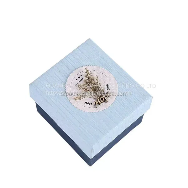 Customized Printed Square Watch Paper Gift Box