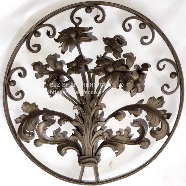 Wrought Iron Ornaments/ Wrought Iron Elements/ Wrought Iron Component photo-3