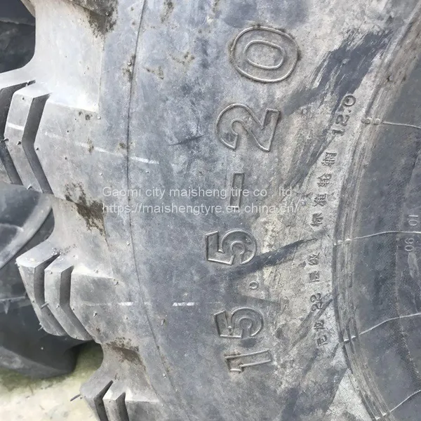 Loader R-4 Tires 15-19.5 Slip-on Loader Tires photo-4