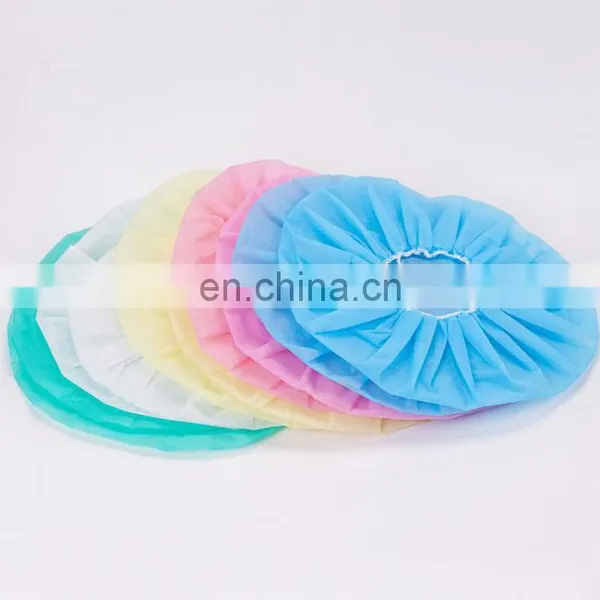 Disposable Food Industry Hair Elastic Round Cap photo-2