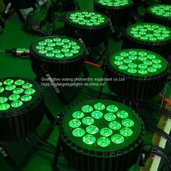Stage Lights LED Par Lights 18pcs 4in 1 Stained Lights photo-5