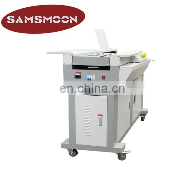 Top Quality Semi-Automatic Large Glue Tank A3 Perfect Exercise Book Hot Glue Binding Machine photo-3