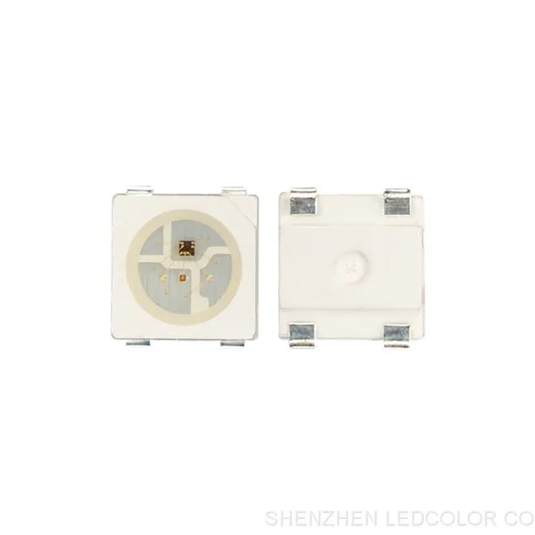 4 Pins 0.1W LC8805B Ic Built-in Smd 5050 RGB Led Chip Dc5v Addressable Digital SK6812 Led Smd Chip photo-2