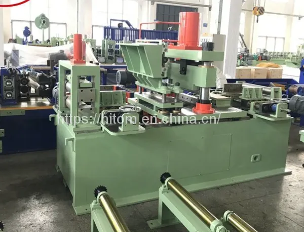 Steel Circular Square Pipe Profile Tube Production Line photo-4