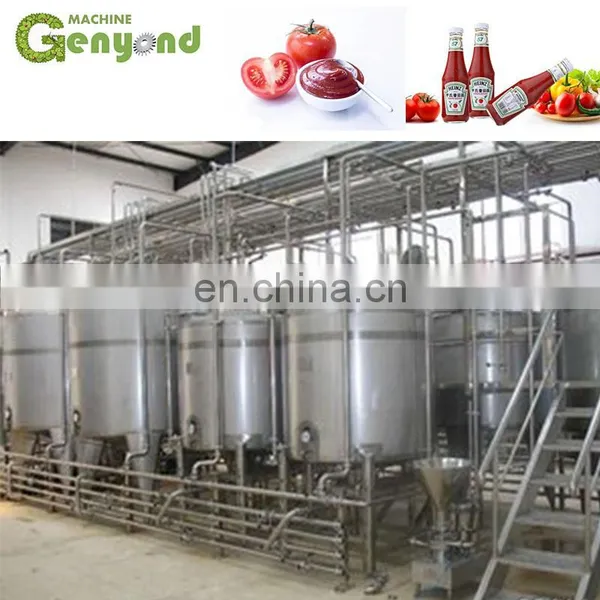 Tomato Paste Making Machine Ketchup Processing Line photo-4