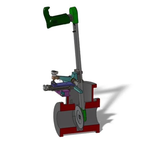 Portable Gate Valve Grinding Tools for DN600-1200 Gate Valves