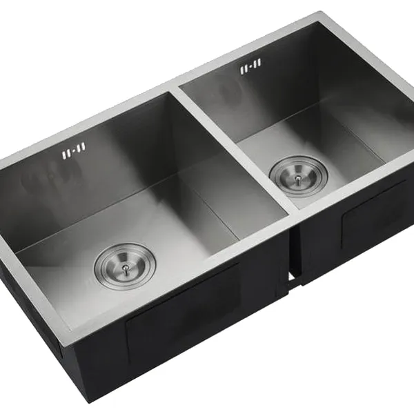 300mm Normal Rolling Correction Machine on Stainless Steel Handmade Kitchen Sinks R Corner Foshan Mugold(MG212) photo-2