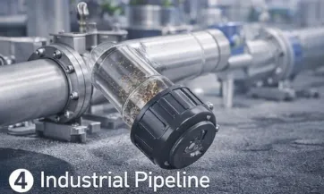Transparent PVC Y Strainer Pipeline Filter With Visual Inspection Metric Socket photo-4