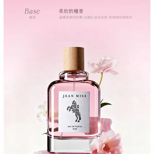 New 100ML Lasting Floral Fragrance Natural Eau De Parfum Earth Rose Essential Oil Perfume Lady Perfume photo-2