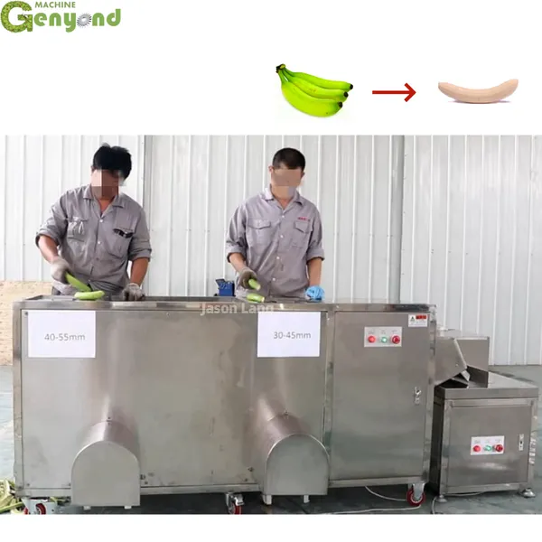 Green Banana Skin Peel Removing Machine Plantain Peeling Machine Fruit Peeler Machine photo-4