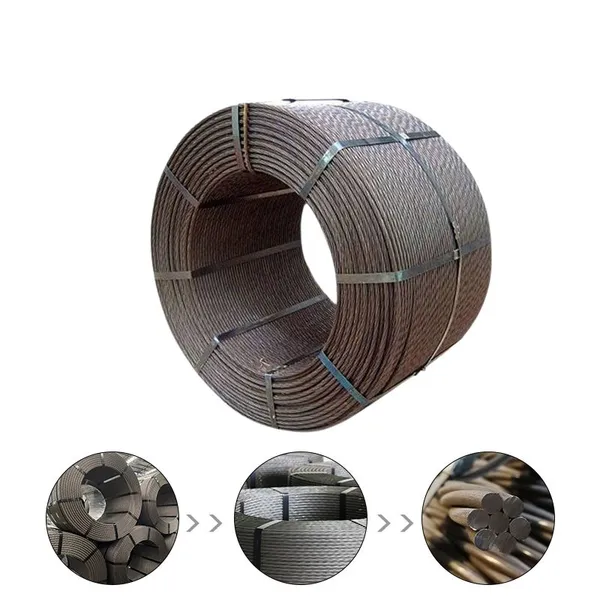 Anti‑Corrosion Black Galvanized Prestressed Steel Strand for Coastal Projects photo-5