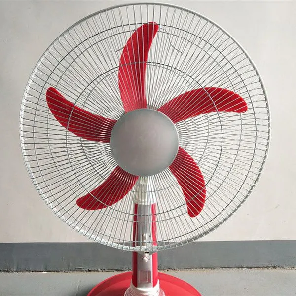 Home Appliance Good Quality 18inch 5 Blades 12v Solar Desk Fan Powered Supply Solar Panel Battery photo-5