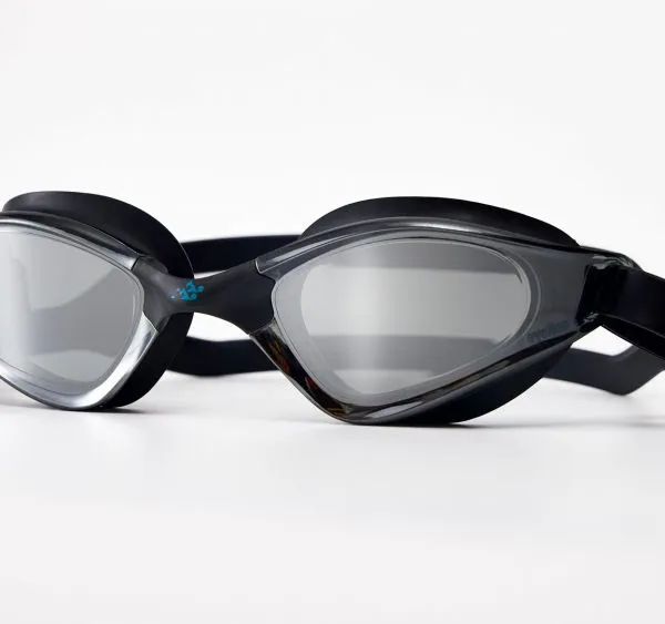 Training Swim Goggle With Low-drag-coefficient Profile Adults Anti-Fog Uv Protected Waterproof Mirror Coating High Definition Lens