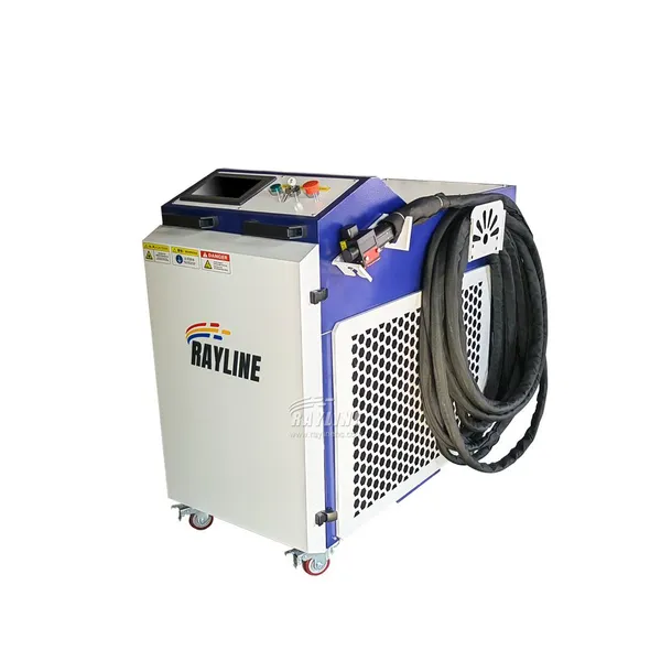RA Series Blue White Integrated Laser Cleaning Machine Pure Laser Rust Remover For Metal Steel Aluminum Surface photo-4
