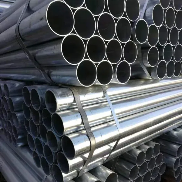 Anti-corrosion Hot-dip Galvanized Round Steel Pipe With Cutting Service for Greenhouse Steel Structures photo-4