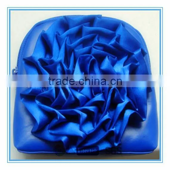 2014 Fashion Ladies Leather Cosmetic Bag