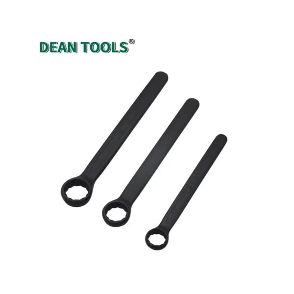 Heavy Duty Steel Offset Single Box Wrench,Offset Single Box End Design,High Torque Performance photo-4