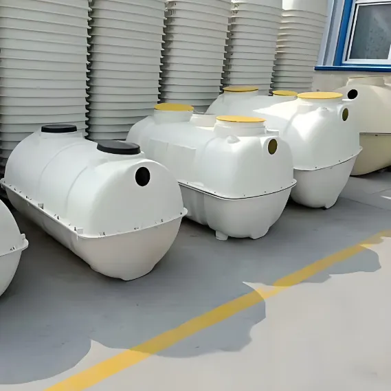 Customized Underground FRP GRP Biodigester for Wastewater Treatment and Toilet Drain Tank