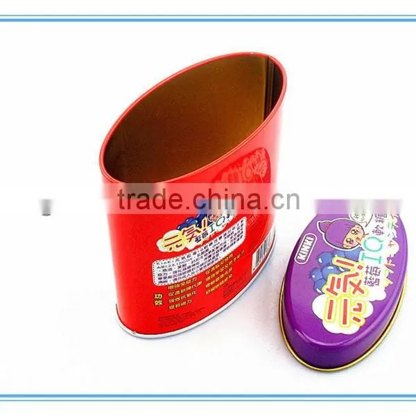 Red Mint Tin Box Food Candy Tin Cases photo-2