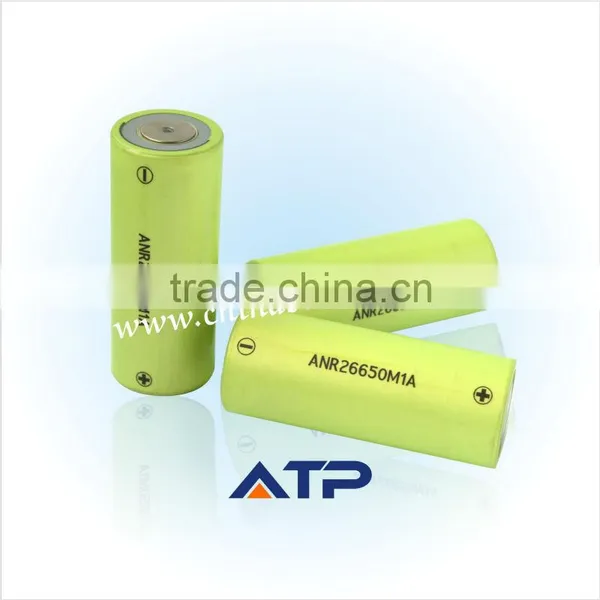 High Discharge Rate A123 Lifepo4 Battery Pack / 26650 Lifepo4 Battery Cell for Electric Car Battery
