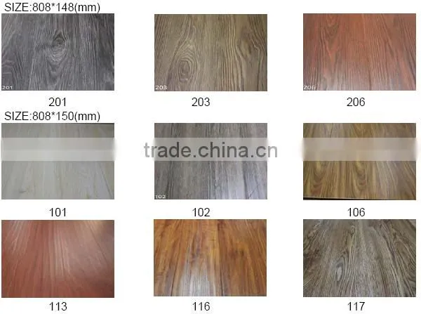 12mm HDF High Gloss Wooden Laminate Flooring photo-5