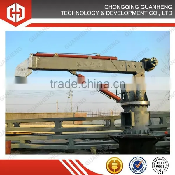 Marine Hydraulic Deck Crane for Ship, Boat, Bulk Carrier, Tug Boat, Offshore Vessel. photo-4