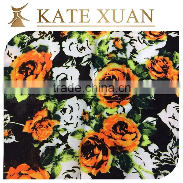 100% Rayon Print Fabric Wholesale Price photo-3