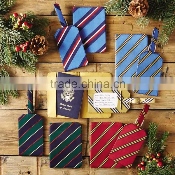 Travel Set, Luggage Tag+Passport Holder, Funny Luggage Tag +Passport Holder ,Satin Material With Printing