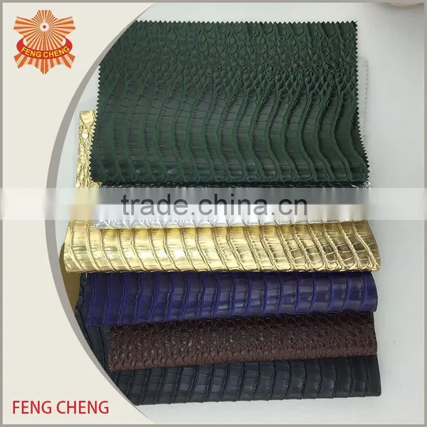Colorful Full PU 54" Width Snake Skin Leather photo-6