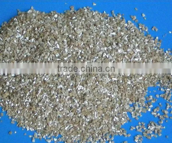 High Quality Silver Color Exfoliated Vermiculite photo-2