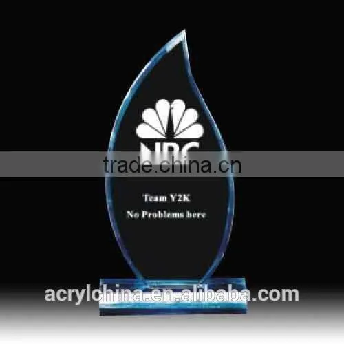 Transparent Blank Acrylic Award Trophy Medal for Souvenir With Perfect Appearance photo-2