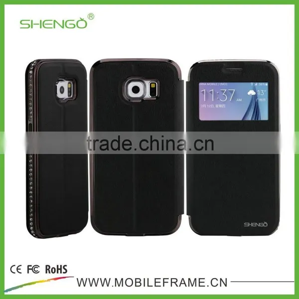 Newest Design Leather Phone Case for Samsung S6 photo-6