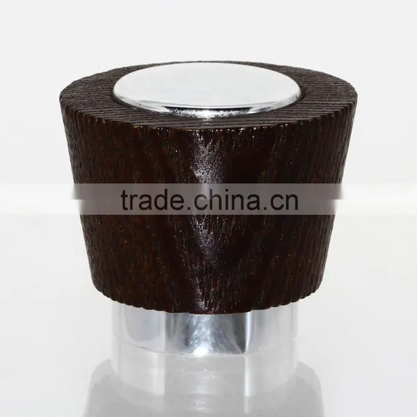 Wooden Perfume Cap With Aluminum
