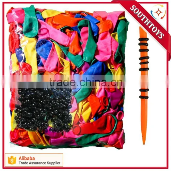 Water Balloons Refill Kit for Used your old Straws - New Version Rubber Bands - Refill Bunch of Balloons in a Flash