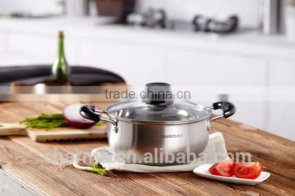 LFGB Food Grade Cookware Pan Stainless Steel European Sauce Pot photo-4