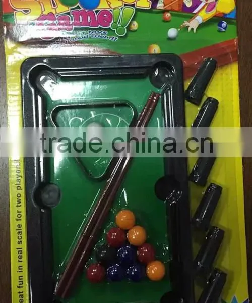 Hot Selling Plastic Mini Snooker Game Funny Pool Table With Colorful Ball and Billiard Cue Cheapest Price photo-2