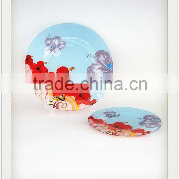 Flowers in Full Bloom of Glass Plates photo-6