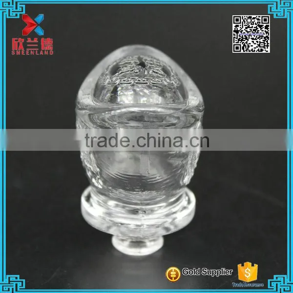 2016 New Products 15ml Ingot Shaped Glass Wine Liquor Bottle for Sale photo-2