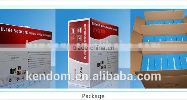 Kendom 2016 New Arrival AHD CCTV Camera 960P CCTV DVR Kits 3.6mm HD Fixed Lens Support P2p With Mobile APP 2.0Megapixe Camera photo-5