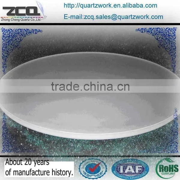 High Purity Optical Circular Or Rectangle Quartz Glass Plane Window photo-3