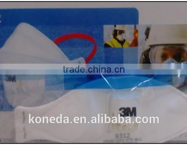 EN149:2001 FFP1 3m 9312 Respirator Mask, 3M FFP1 Disposable Face Mask photo-2