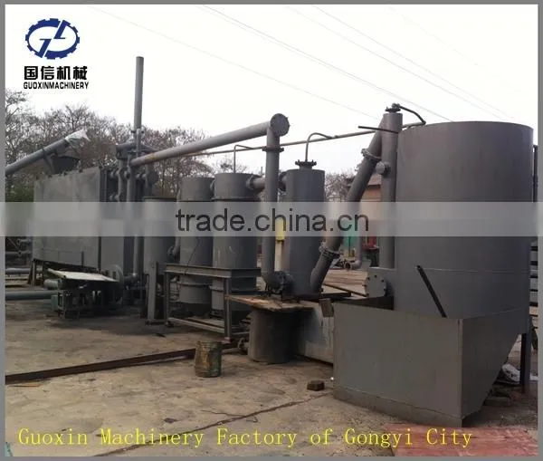 Best Selling Airflow Type Sawdust Briquette Carbonization Furnace From Guoxin photo-3